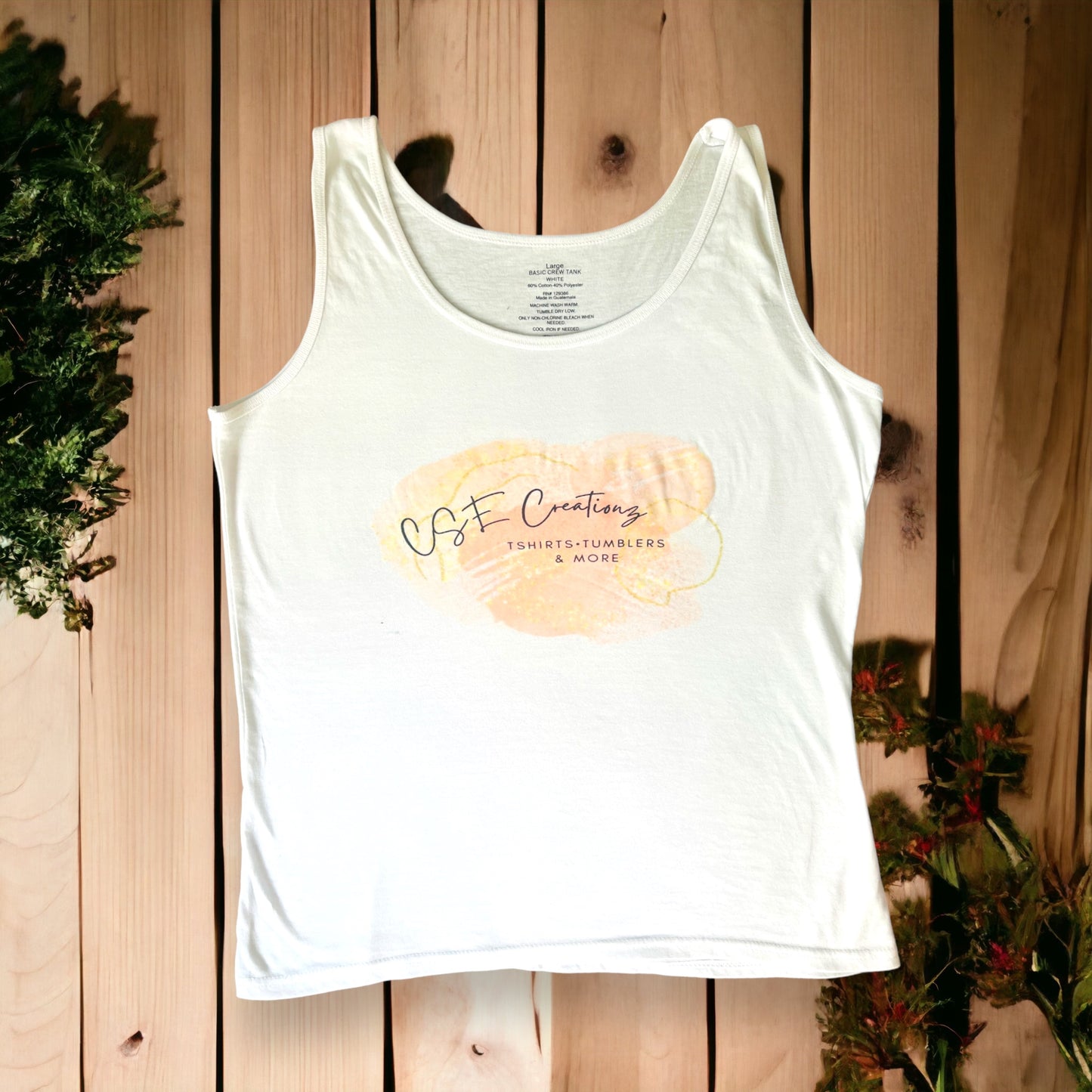 Custom Logo Tank or Tee