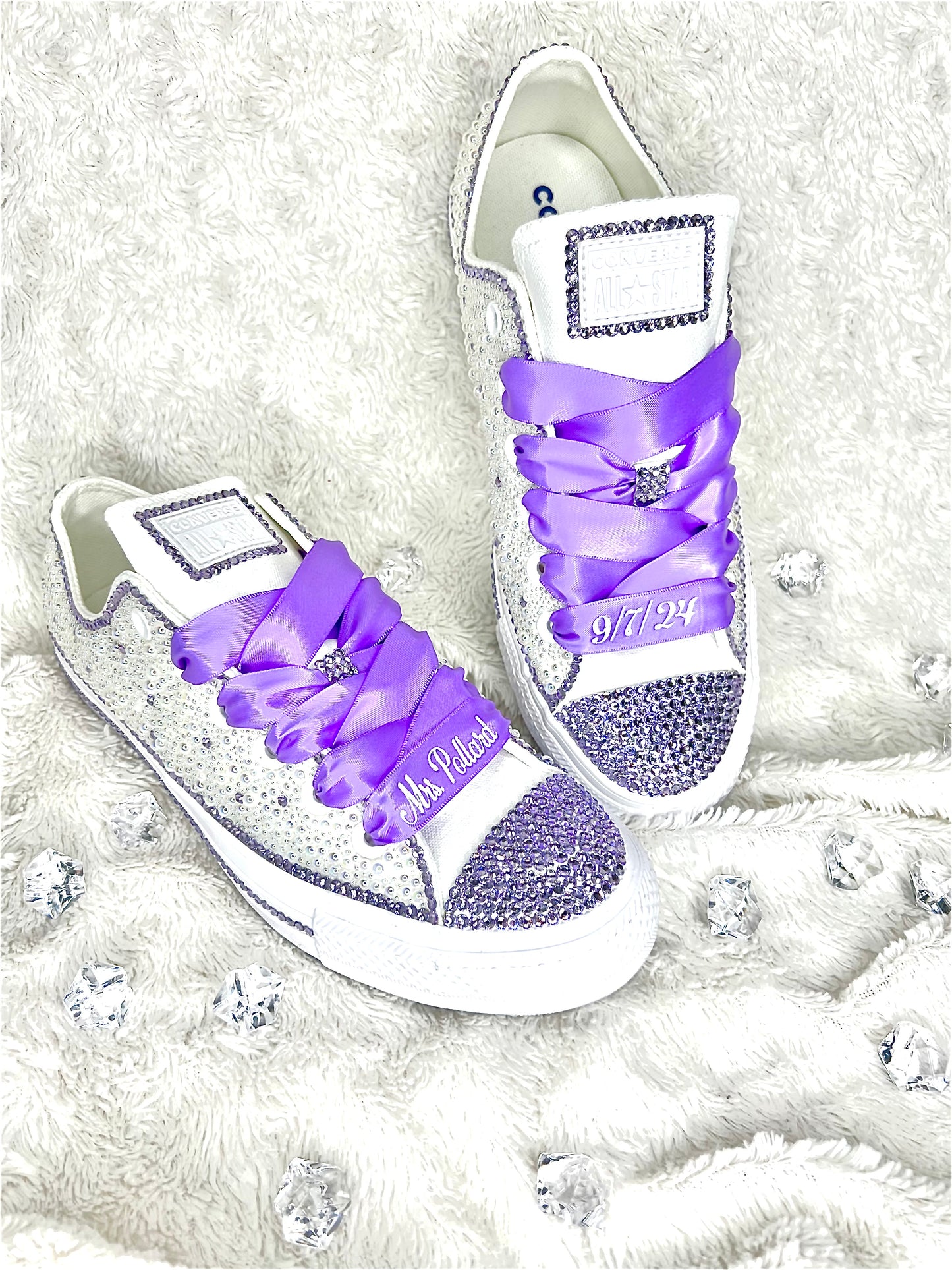 Bling Wedding Converses