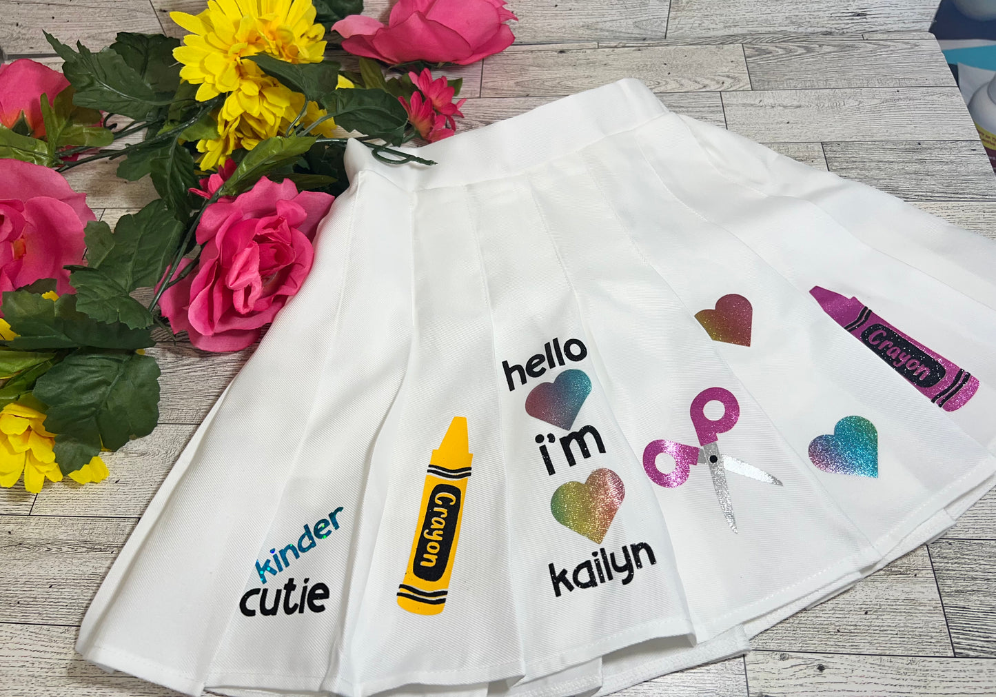 Pleated School Skirt