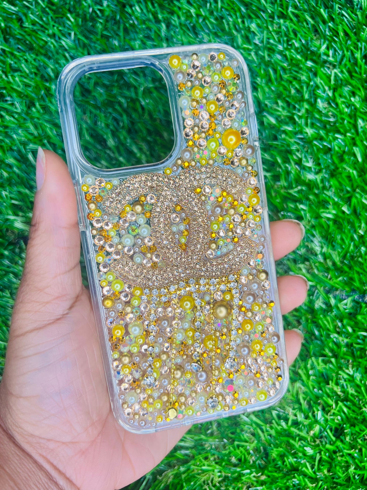 Bling custom phone case