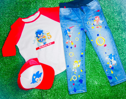 Character Birthday Outfit w/Sneakers (Choose Your Own Theme)